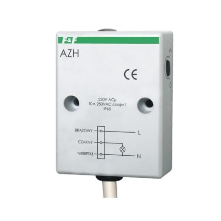Dämmerungsschalter 10A 230V 2-1000 lux IP65 AZH F&F FILIPOWSKI GPV-401-140