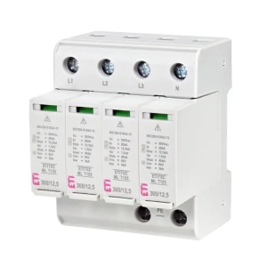 Überspannungsschutz Typ 1+2+3 (B+C+D) 4P 20kA 1,5kV ETITEC ML T123 300/125 4+0 002440667 ETI