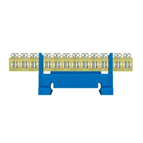 Schutzleiterklemme blau LZ 12 / N 12x16mm2 TH35 E.4024 PAWBOL GPV-401-145