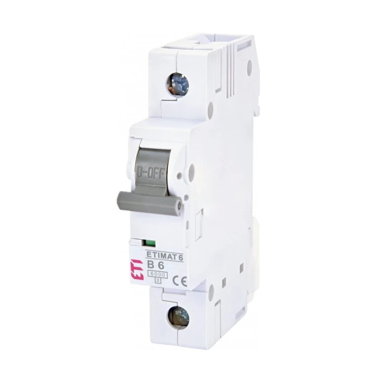 Leitungsschutzschalter B 6A 1P 6kA ETIMAT6 002111512 ETI GPV-401-160