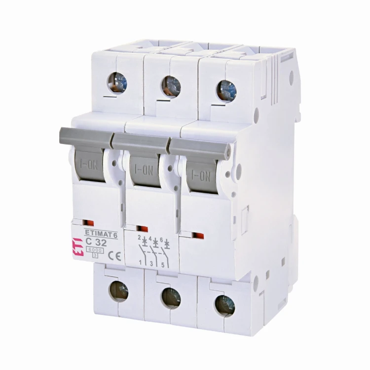 Leitungsschutzschalter C 32A 3P 6kA ETIMAT6 002145519 ETI GPV-401-163
