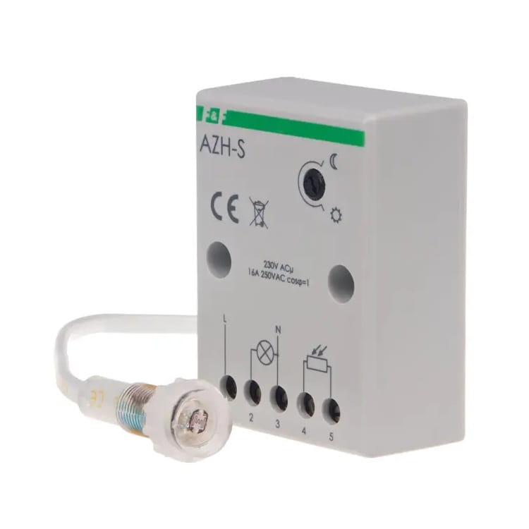 Dämmerungsschalter 16A 230V 2-1000 lux IP20/65 AZH-S F&F FILIPOWSKI GPV-401-181 (2)