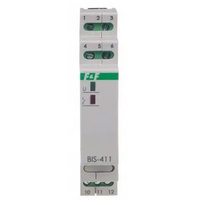 F&F Filipowski Bistabiles Relais auf Schiene 16A BIS-411-24V GPV-401-222 (2)