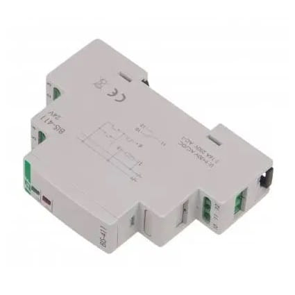 F&F Filipowski Bistabiles Relais auf Schiene 16A BIS-411-24V GPV-401-222 (3)
