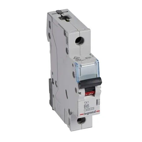 Legrand Leitungsschutzschalter B 6A 1P 6kA S 301 TX3 GPV-401-234