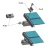 Endklemme H32 Aluminium 6060 Bohrung M8 lackiert PV-03-31 (4)