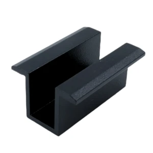 Mittelklemme H24 Aluminium 6060 Bohrung M8 Lackiert