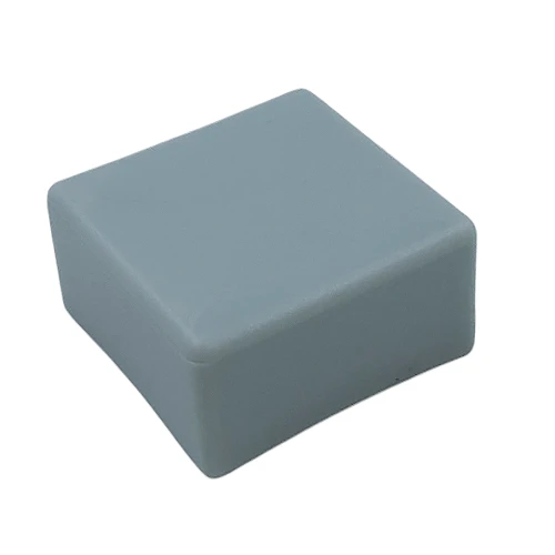 Abdeckkappe für Montageprofile 40x40 - Grau Flach Typ 3 GPV-19-04