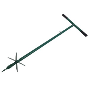 Verstellbare Erdschraube für PV-Konstruktionen Hardox Helixpfahl