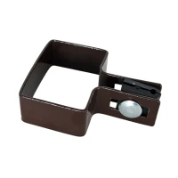 Endklemme für Zaunpaneele 40x60 mm braun