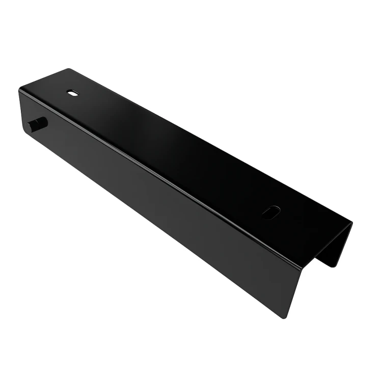 U-Profil Verbinder Halter für Sockelplatte 250x50 Schwarz GPV-700-37