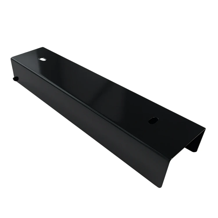 U-Profil Verbinder Halter für Sockelplatte 250x55 Schwarz GPV-700-42