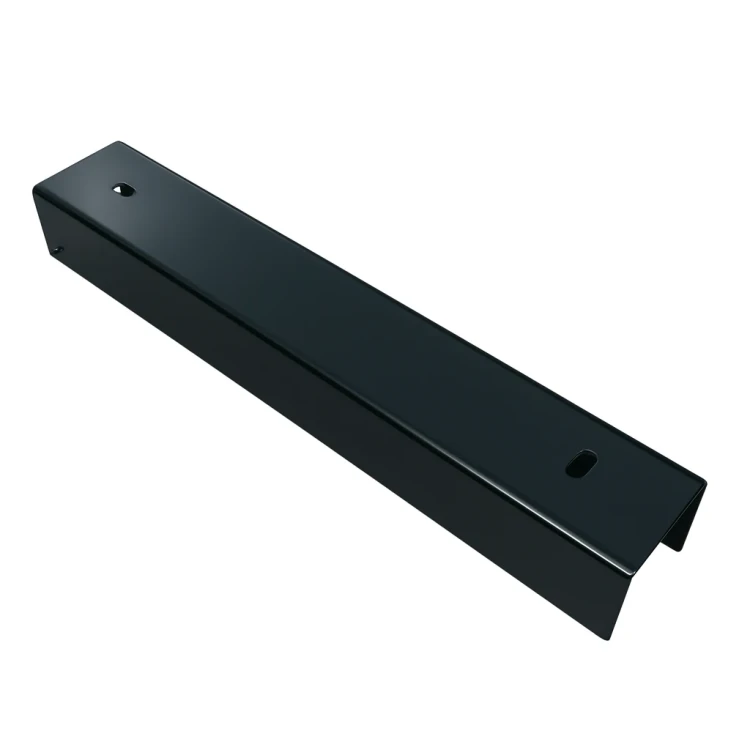 U-Profil Verbinder Halter für Sockelplatte 300x50 Schwarz GPV-700-52