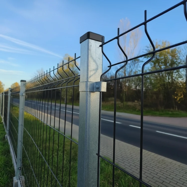 Zaunpfosten 60x40x1,2 mm, Länge 2,4 m, verzinkt GPV-700-70 (5)