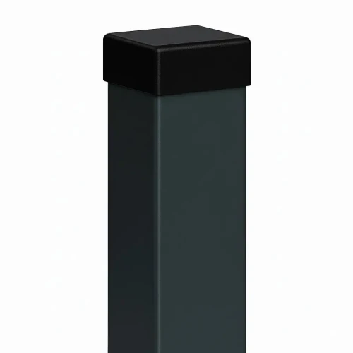 Zaunpfosten 80x80x2 mm, Länge 2,4 m, anthrazitgrau GPV-700-73 (1)