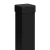 Zaunpfosten 80x80x2 mm, Länge 2,4 m, schwarz GPV-700-74 (1)