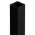 Zaunpfosten 80x80x2 mm, Länge 2,4 m, schwarz GPV-700-74 (2)