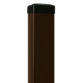 Zaunpfosten 60x40x1,2 mm, Länge 2,4 m, braun GPV-700-68 (1)