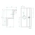 Endklemme H40 L50 - roh mit Erdungsstift PV-03-80 (2)