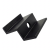 Endklemme H40 L50 schwarz lackiert PV-03-79 (3)
