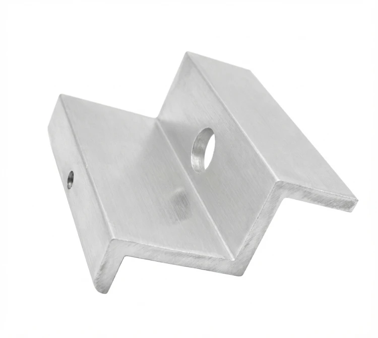 Endklemme H35 L50 - roh mit Erdungsstift PV-03-38 (1)