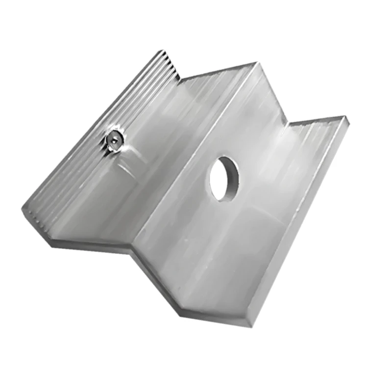 Endklemme H35 L50 - roh mit Erdungsstift PV-03-38 (3)