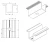 Mittelklemme H24 Aluminium 6060 Loch M8 Eloxiert PV-04-02 (2)