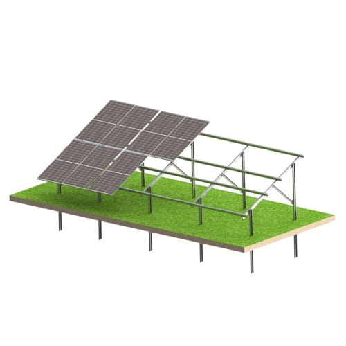 Solar KIT N2V Strong – Boden-PV-Konstruktion für 16 Module GPV-N2V-S16 (1)