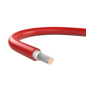 Kabel für Photovoltaikanlagen H1Z2Z2-K Klasse D 10mm rot