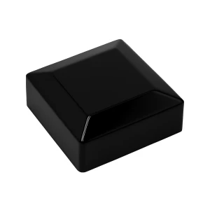 Pfostenkappe Abdeckkappe für Zaunpfosten 60x60 schwarz