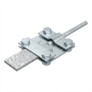 Kontrollverbinder 4-Loch, Draht-Litze, B bis 40mm galvanisch verzinkt