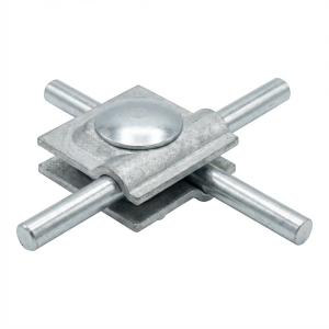 Universalverbinder DIN doppelt galvanisch verzinkt