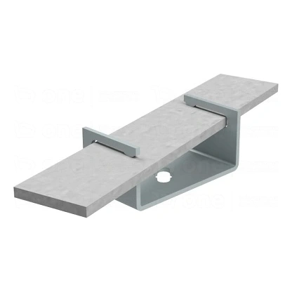 Halter für Bandstahl B bis 50x4mm galvanisch verzinkter Stahl 000-172 (1)