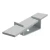 Halter für Bandstahl B bis 50x4mm galvanisch verzinkter Stahl 000-172 (1)