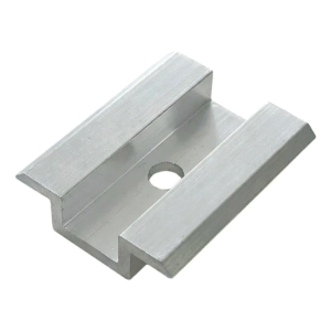 Mittelklemme H11 L50 niedrig Aluminium 6060