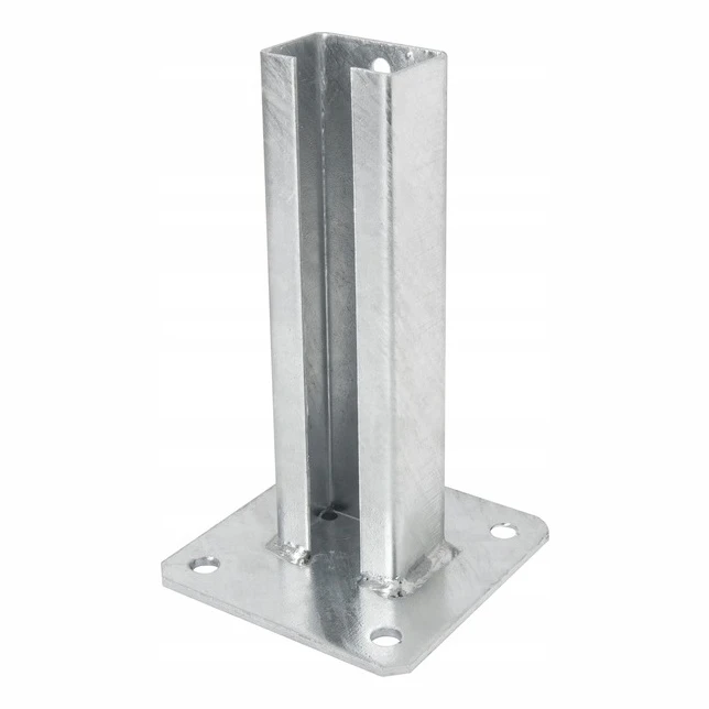 Pfostenfuß für Zaun 60x40 verzinkt 000-151 (1)