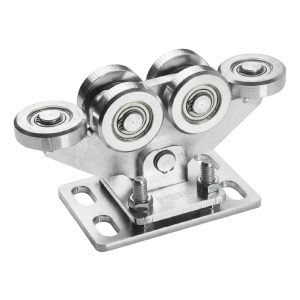 Laufwagen für selbsttragende Schiebetore 80/6 Stahlrollen