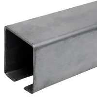 U-Profil Schiene für freitragende Schiebetore 80x80x27,5x5 mm 6000 mm