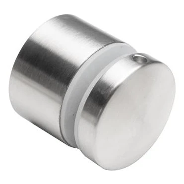 Punkthalter für Glas fi 50/30/M10x45, Glas 8-21,52 mm, AISI 304, flaches System, Satin 000-262 (1)