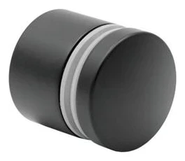 Punkthalter für Glas fi 50 schwarz – AISI 304. Glas 8–21,52 mm