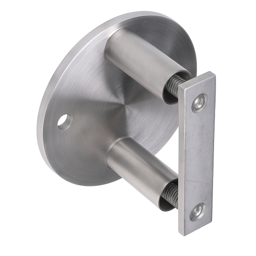 Seitliche Pfostenbefestigung fi 42,4 mm für Rohr fi 100 mm AISI 304 Satin 000-299 (1)