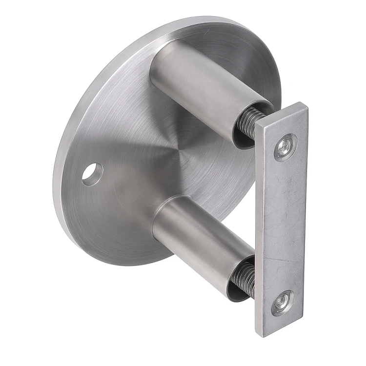 Seitliche Pfostenbefestigung fi 42,4 mm für Rohr fi 100 mm AISI 304 Satin 000-299 (1)