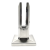 Vertikale Glashalterung Spigot 50x50/100x100 mm Glas 12-17,52 mm AISI 304 Satin 000-291 (1)
