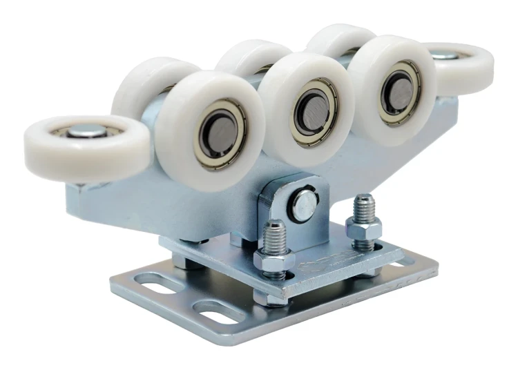 Laufwagen-Paket 80 (8-rollig. Nylonrollen) KIT für Schiebtore mit Zubehör 000-305 (2)