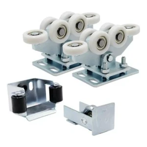 Laufwagen-Paket 80 (6-rollig, Nylonrollen) KIT für Schiebtore mit Zubehör