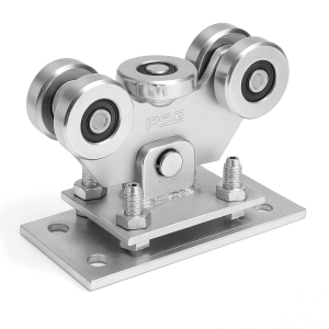 Laufwagen 70 für Schiebetor 5-rollig Stahlrollen