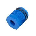 Dichtstopfen für Druckprüfung für Rohre 32 mm blau 000-102 (2)