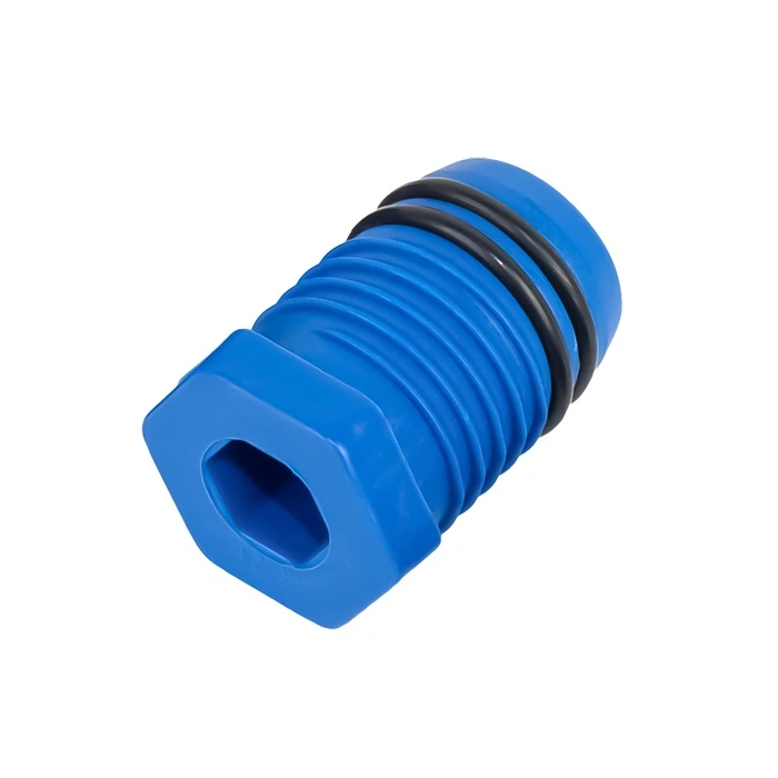 Dichtstopfen für Druckprüfung für Rohre 25/26 mm blau 000-100 (2)