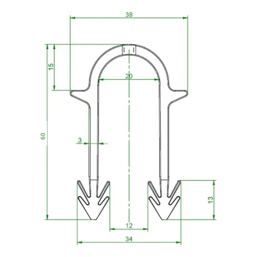 Tacker mit Klammern 60 mm (2700 Stk.) - KIT 000-259 (5)