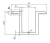 Mittelklemme H24 Aluminium 6060 Loch M8 PV-04-01 (2)